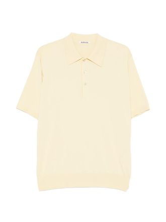 Auralee Mens Cotton Polo Shirt