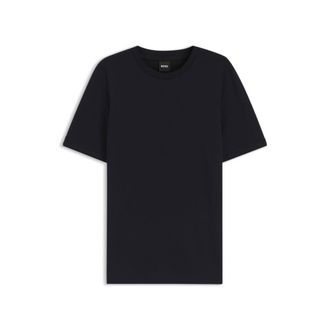 BOSS T-shirt crafted from a cotton-wool blend