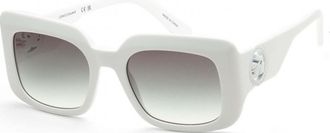 Longchamp Womens LO753S 51 109 Sunglasses - White - One Size