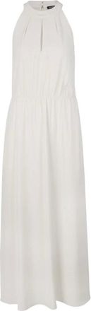 Joop Kleedjes, Dames, Wit, L, Polyester, Elegante Crèmekleurige Jurk