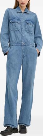 G-Star denim jumpsuit - women - Regenerative Cotton - M - Blue