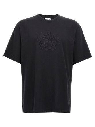 Burberry Mens Logo Embroidery T-Shirt