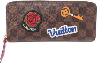 Louis Vuitton Damier Brown Long Wallet (Bi-Fold) (Pre-Owned)