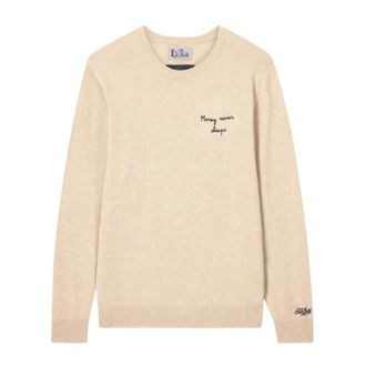 MC2 Saint Barth Heron Sweater - - Knitwear - Uomo - Beige - ONE SIZE