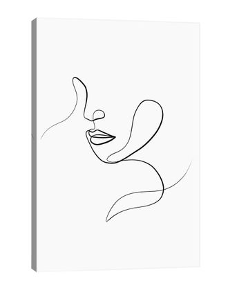 iCanvas Icanvas Femme Face Iii Wall Art By Dane Khy