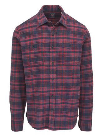 Faherty Camicia a quadri - Rosso
