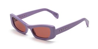 Marni Nyama Violet RHQ Mens Sunglasses Purple Size 54