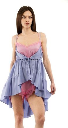 Moschino Multicolor Marabou Casual Womens Dress