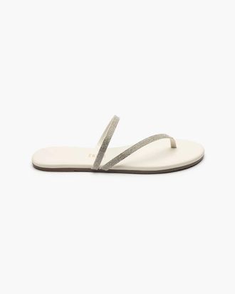Tkees Womens Infinity Sarit Sandal In Cream