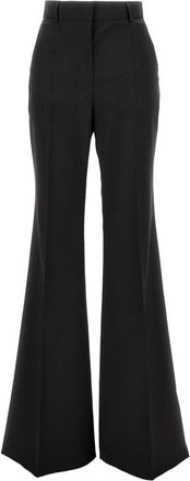 Sportmax Flared Tailored Trousers With High Waist And Dramatic Silhouette