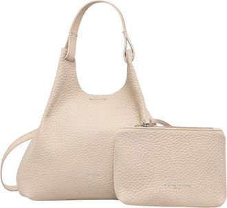 Gianni Chiarini Dua Crossbody Tas - Dames - Shoppers - Beige - ONE Size - Leer - Tassen