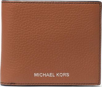 Michael Kors Hudson Pebbled Leather Billfold Wallet