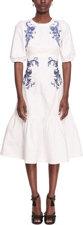 Marchesa Midi Day Dress