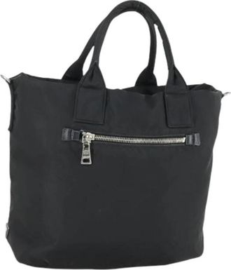 Prada Pre-owned Tote Bag - Dames - Vintage Shopper - Zwart - ONE Size - Nylon - Vintage