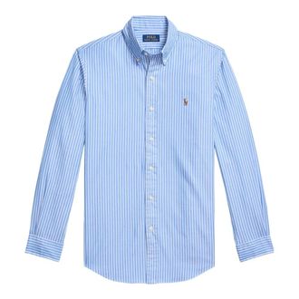 Ralph Lauren Sportshirt - Heren - Casual Overhemden - Blauw - S - Overhemden