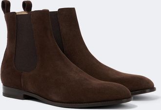 Manolo Blahnik Botas chelsea Delsa de ante