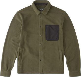 Billabong Mens ADiv Furnace Explorer Fleece - Dark Olive, Small