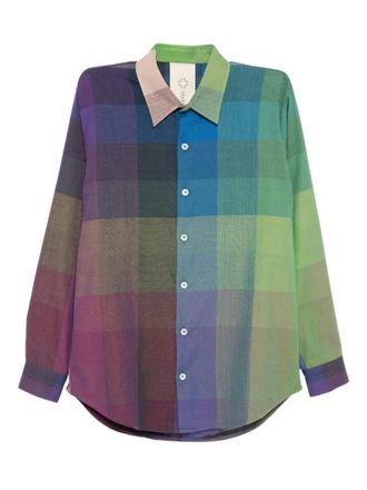 Marrakshi Life plaid shirt - Green