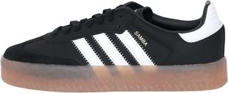 adidas Zwarte Sambae Sneakers voor Vrouwen - Dames - Sneakers - Zwart - 36 2/3 EU - Leer - Schoenen