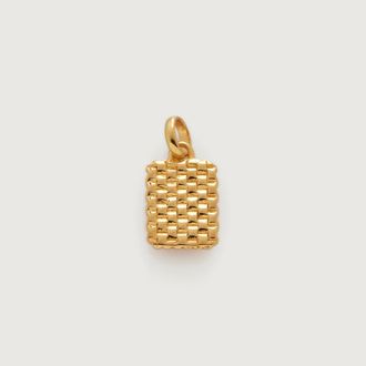 Monica Vinader Gold Heirloom Pendant