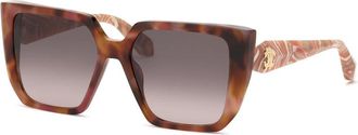 Roberto Cavalli SRC170M 01GQ Mens Sunglasses Tortoiseshell Size 56