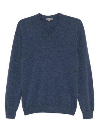 N.Peal Burlington sweater - men - Organic Cashmere - XXXL - Blue