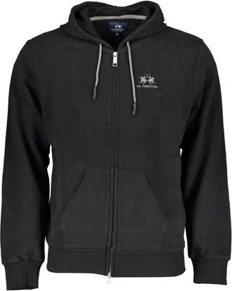 La Martina Cotton Men Sweater with Mens Hood