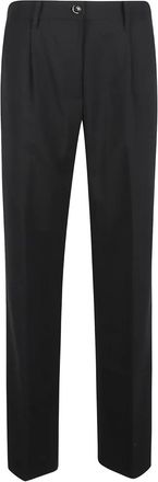 Nine In The Morning Coulisse broek - Zwart