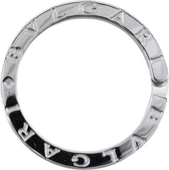 Bulgari Pre-owned Vintage Sleutelhanger - Dames - Vintage Accessoires - Grijs - ONE Size - Vintage