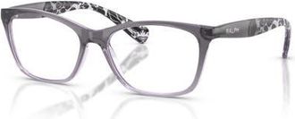 Ralph Lauren 52mm Cat Eye optical glasses in Grey at Nordstrom