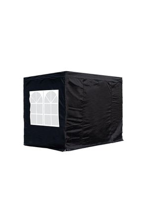 Regalos Miguel Regalos Miguel - Packs Laterales Carpas Plegables - Pack 4 Laterales Para Carpas 3x4,5 Master 2l1v1p - Negro