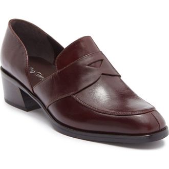 Jeffrey Campbell Empirical dOrsay Penny Loafer in Brown at Nordstrom Rack, Size 10