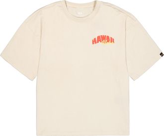 Alpha Industries T-Shirt ALPHA INDUSTRIES Hawaii Aloha Backprint T-Shirt, Herren, Gr. XXL, weiss (vintage wei&szlig;), Obermaterial: 100% Baumwolle, Shirts T-Shirt