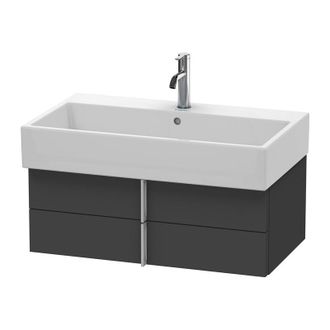 Duravit Duravit Vero Air Mueble De Pared 78,4 X 43,1 Cm, 2 Cajones, Para Vero Air 235080, Color (frente/cuerpo): Grafito Mate Decoraci&oacute;n - Va628704949