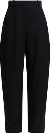 Givenchy Womens Pants Cocoon - Black Wool - Size EU 38 (Womens)