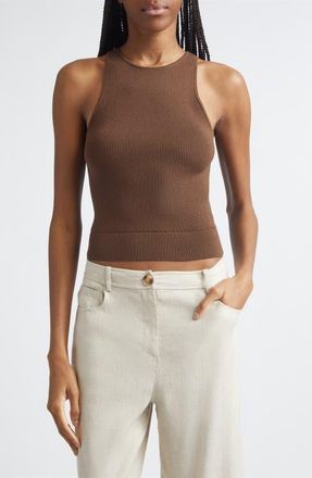 Toccin Avery Racerback Tank in Cocoa at Nordstrom, Size X-Small