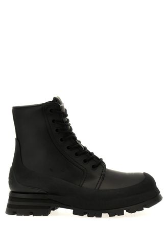 Alexander McQueen Black Ankle Boot