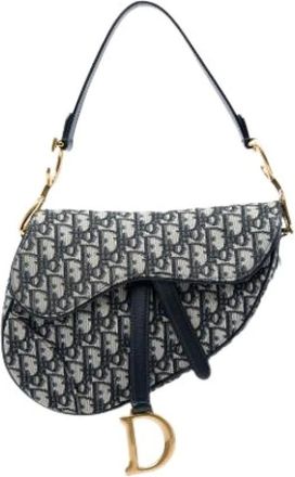 Dior Borsa a spalla Pre-owned Saddle - - Pre-owned - Donna - Blu - ONE SIZE