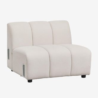 Sklum Sklum - M&oacute;dulo Central Para Sof&aacute; Modular En Tela Boucl&eacute; Eliot