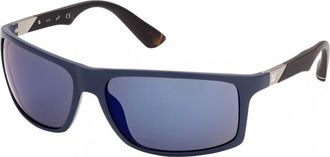 Web Eyewear Mens WE0293-6392C WE0293 63 6392C Sunglasses - Blue - One Size