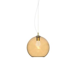 Netlighting Nemo 30cm Dome Pendant Ceiling Light Amber