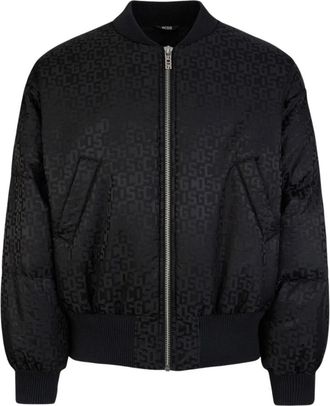 GCDS Monogram Bomber - Dames - Bomber jackets - Zwart - S - Polyester - Jassen