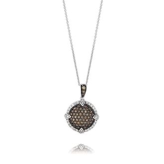 Le Vian Ladies Chocolate Diamonds Fashion Pendant in 14k Vanilla Gold