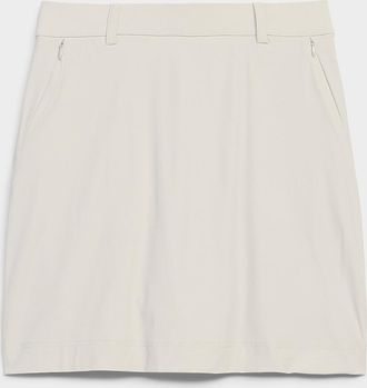 Contemporaine Womens Comfort-waist technical fabric skort