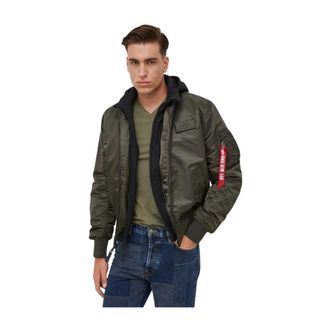 Alpha Industries Uomo, Giacche, Verde, M, new