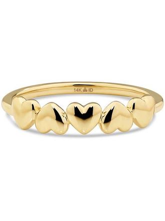Devata Sweet Heart Ring in 14K Gold, 4mm in Yellow Gold at Nordstrom, Size 6