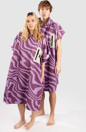 After Tech Pocket Surf Poncho blau