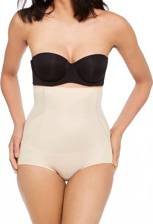 Miraclesuit Fit And Firm High-Waist Shaping Brief In Beige