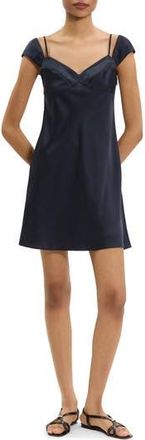 Theory Peek Minidress in Nocturne Navy at Nordstrom Rack, Size 8