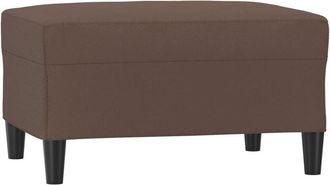 vidaXL Reposapi&eacute;s De Cuero Sint&eacute;tico Marr&oacute;n 70x55x41 Cm Vidaxl